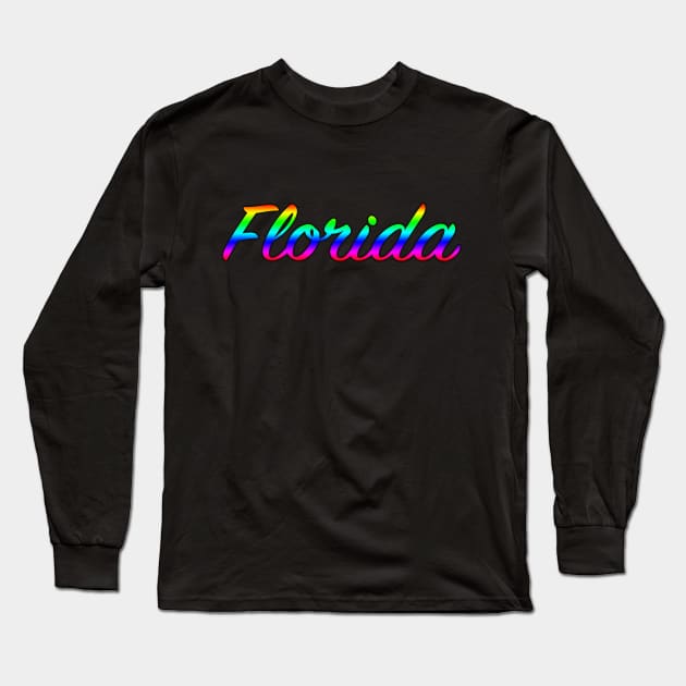 Florida Long Sleeve T-Shirt by lenn